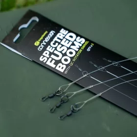   Ridgemonkey Fluoro Cast Fused Booms With QC Rotator Swivel 18cm Zestaw karpiowy