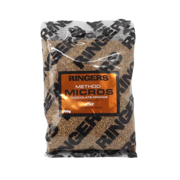 Ringers Method Micro Pellets Choco Orange 2mm Granulat do zanęty 900gr