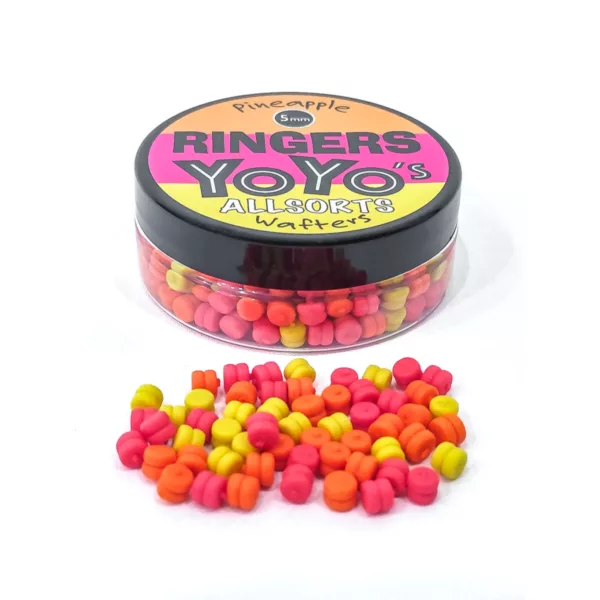 Ringers Yoyo Allsorts 5mm Ananas Wafter 30gr