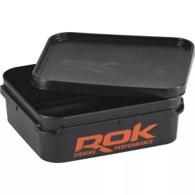 ROK 6-litrowy Pojemnik do Mieszania z Pokrywką Czarny