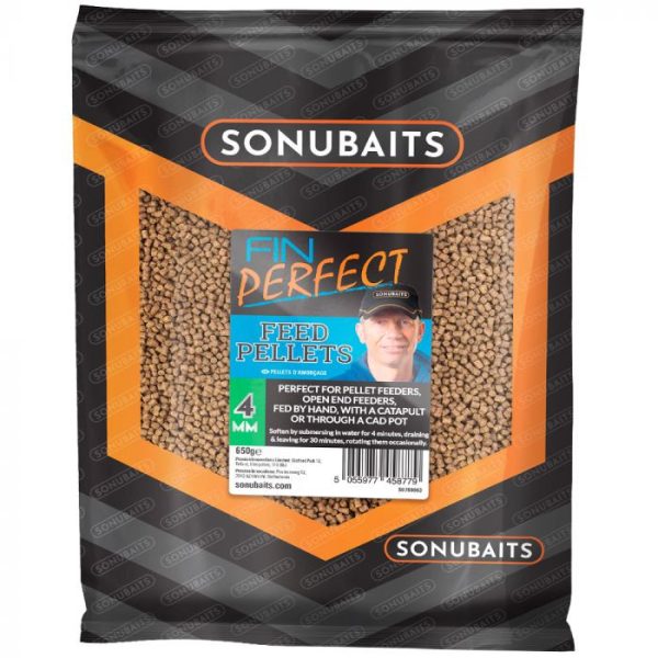 Sonubaits Fin Perfect Feed 650g - 4mm (S0790003) pellet zanętowy