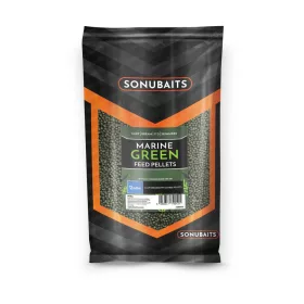 Sonubaits Tengeri Zöld Etetőanyag 4mm Etető Pellet 900gr