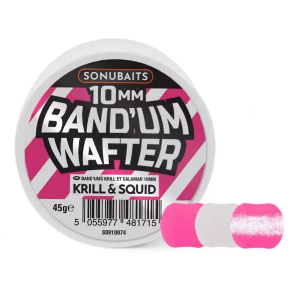 Sonubaits Bandum Wafters - 10mm Krill és Tintahal (S0810074) wafters horogcsali