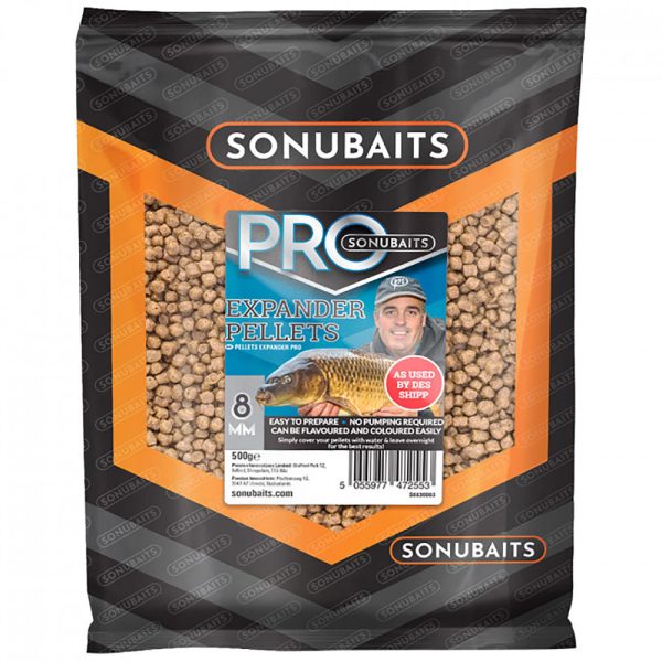 Sonubaits Pro Expander Pellets - 8mm (S0830003) pellet ekspandowany zanętowy