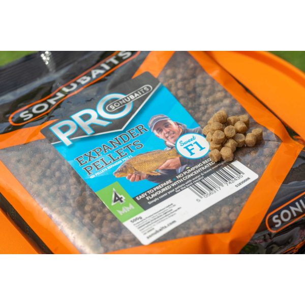 Sonubaits Pro Expander Pelletek F1 4mm Etető Pellet 500gr