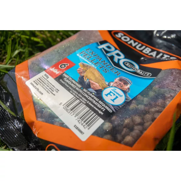 Sonubaits Pro Expander Pelletek F1 6mm Etető Pellet 500gr