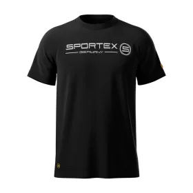 Sportex Koszulka Czarna L