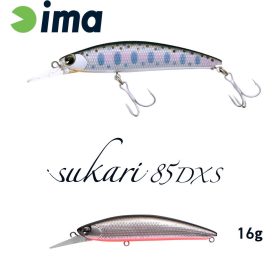 Ima Sukari 85DXS 8,3cm 16gr 003 Srebrny Grzbiet Wobler