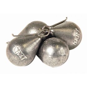   Sakura - SINKER CLIP PEAR - 18G X 4 - Obciążniki - Obciążnik spinningowy - Ciężarek do przynęt