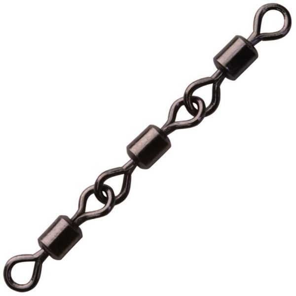 Sakura 3 Csomópontú Görgős Forgó Fekete 5 Tripla Forgó 4db