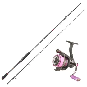   Sakura Ryokan FW Spinning Purple Limited 2,13m 5-25gr 2 részes Pergető Bot Stingray EGI 2.0 2506 FD Orsóval, Zsinórral