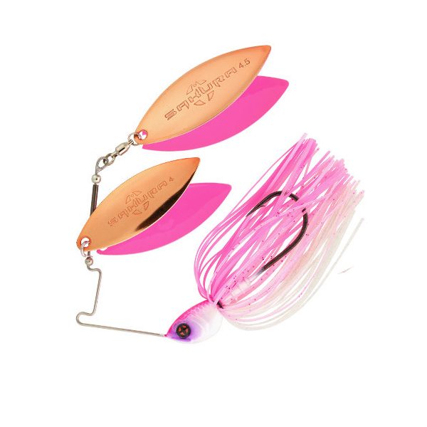 Sakura Cajun Spinnerbait DW Spinnerbait Jc10 (Kicker Pink) - 21gr
