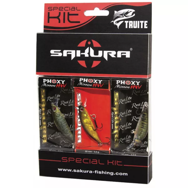 Sakura - CSOMAG 3 PHOXY MINNOW HW 50 S - 50MM - 4,5 G - Wobbler