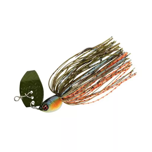 Sakura Cajun Bladed Jig 14gr JC21 Chatterbait - Blue Gill Orange