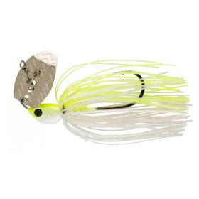   Sakura - CAJUN BLADED JIG 3/8 OZ - 10,5G - JC2 (White & Chart) - Blade przynęta