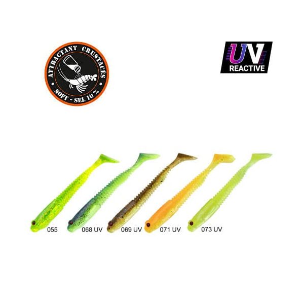 Sakura Gobygo 105 Gumowa przynęta Dark Water Pack 1 105mm - 5 szt.