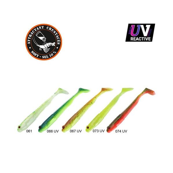 Sakura Gobygo 105 Gumowa przynęta Dark Water Pack 2 105mm - 5 szt.