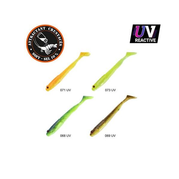 Sakura Gobygo 40 Gumowa przynęta Dark Water Pack 2 40mm - 8 szt.