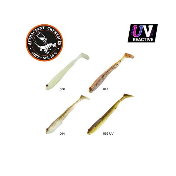 Sakura Gobygo 65 Gumowa przynęta Clear Water Pack 1 65mm - 7 szt.