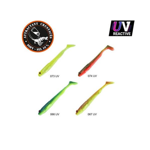 Sakura Gobygo 65 Gumowa przynęta Dark Water Pack 2 65mm - 7 szt.