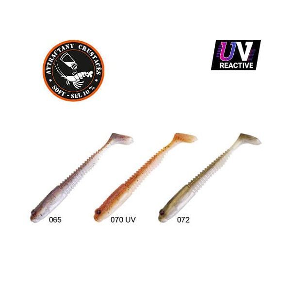 Sakura Gobygo 85 Gumowa przynęta Clear Water Pack 2 85mm - 6 szt.