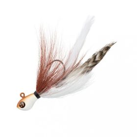   Sakura - R JIG BUCKTAIL 14 G - BS (Brown Shad) - Główka JIG z piórami