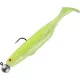 Sakura Shadura Rigged 100 Guma UV Purple Charteuse Shad 100mm - 7gr - Ready Rig - Fabrycznie uzbrojona