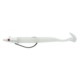   Sakura - SODIUM EEL 190 - 190MM - Jighead 35g - 077 (Pearl White) - Gumowa przynęta