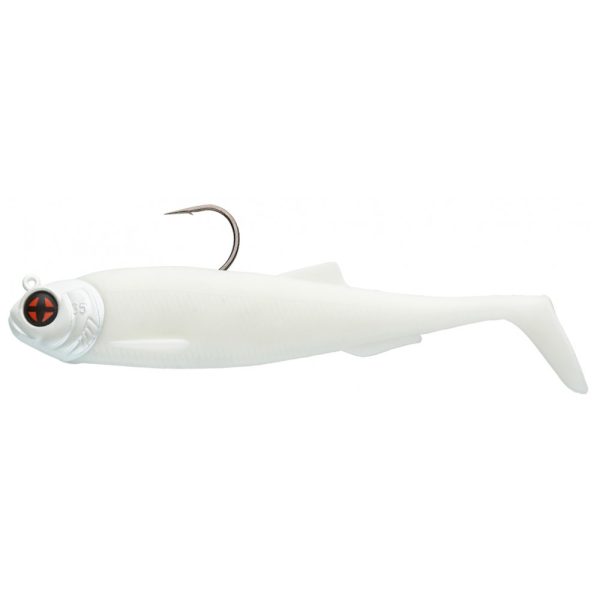 Sakura - SODIUM SHAD 150 - 150MM - Jighead 35g - 077 (Pearl White) - Gumowa przynęta