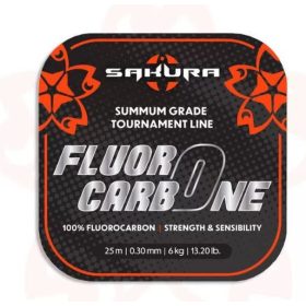 Sakura FLUOROCARBONE 25M plecionka spinningowa