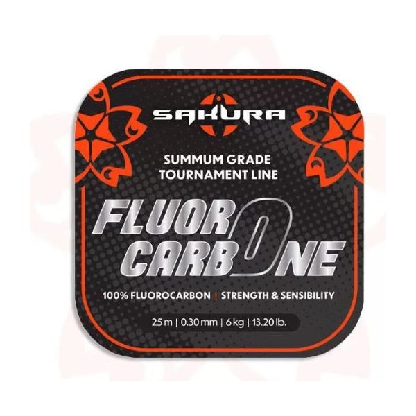 Sakura FLUOROCARBONE 25M plecionka spinningowa