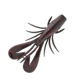   Sakura Zarigani Craw Soft Lure 78mm Sztuczny Rak 112 Black Red Glitter
