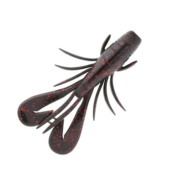 Sakura Zarigani Craw Soft Lure 78mm Sztuczny Rak 112 Black Red Glitter