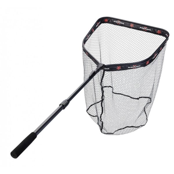 Sakura Floating Landing Net + Rubber Mesh Podbierak Spinningowy 45x40x45cm