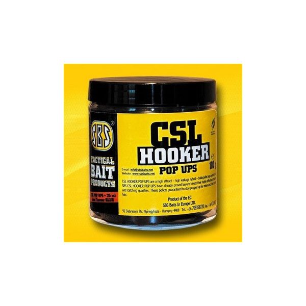SBS CSL Hooker Pop Ups Skorupiaki 100 Gm 16 Mm