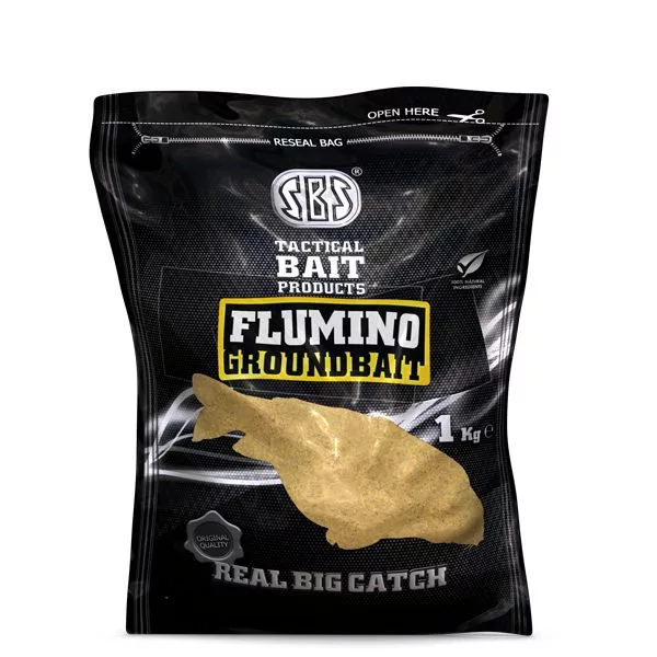 SBS Flumino Groundbait Naturalna Zanęta 1kg