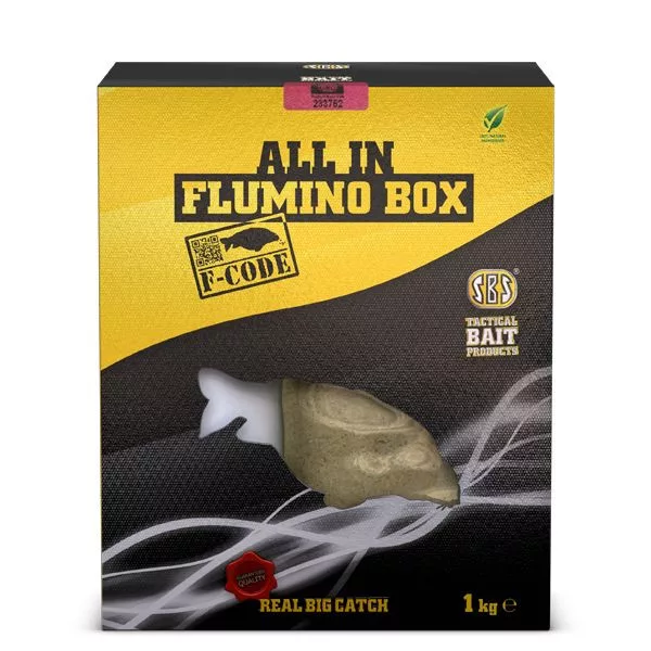 SBS All In Flumino Box F-Code Liver Zestaw Przynęt 1kg+500ml