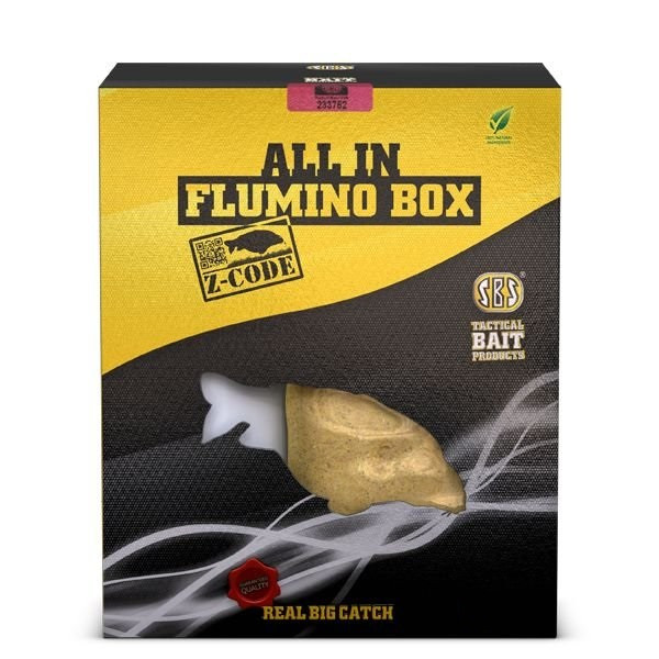 SBS All In Flumino Box Z-Code Undercover Zestaw Przynęt 1kg+500ml