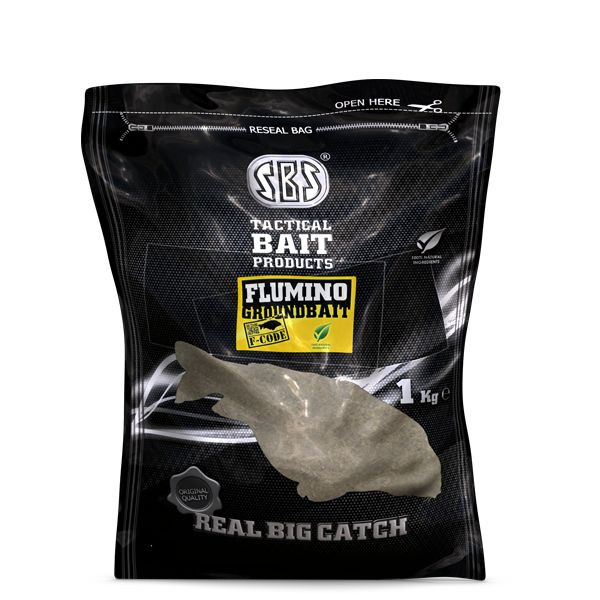 SBS Flumino Groundbait F-Code Natur Zanęta 1kg
