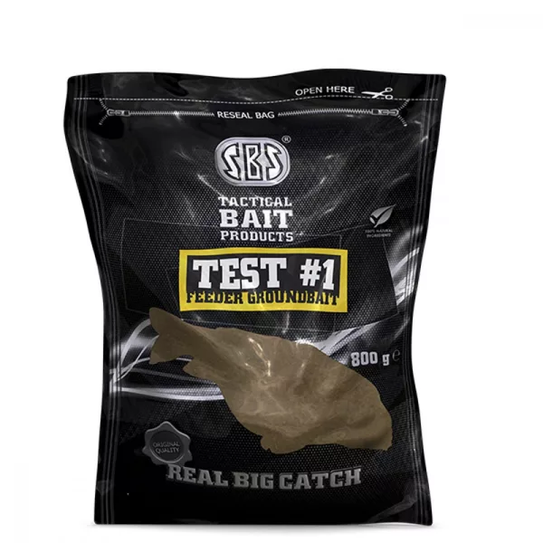SBS Test#1 Feeder Groundbait Zanęta 800gr