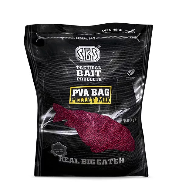 Sbs Pva Bag Pellet Mix 1Kg Squid & Octopus Fishmeal