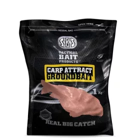 SBS Carp Attract Groundbait Strawberry Jam Zanęta 1kg
