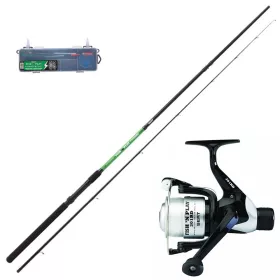   Zestaw: Wędka Sert Kit Fish n Play Fitfeeder 2703 i kołowrotek 301RD