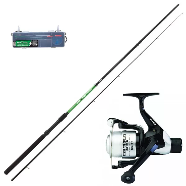 Zestaw: Wędka Sert Kit Fish n Play Fitfeeder 2703 i kołowrotek 301RD
