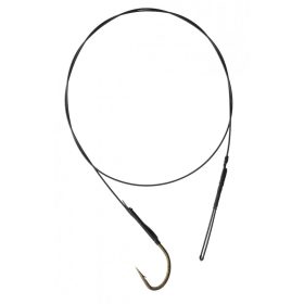   SERT - 7 STRAND TRACE WITH SINGLE HOOK - 60CM -12KG - Przypon odporny na przegryzienie