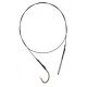 SERT - 7 STRAND TRACE WITH SINGLE HOOK - 60CM -15KG - Przypon odporny na przegryzienie