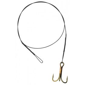   SERT - 7 STRAND TRACE WITH TREBLE HOOK - 60CM - 9KG - Przypon odporny na przegryzienie