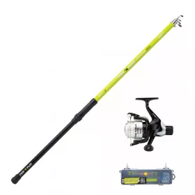   Zestaw: Wędka Sert Kit Fish n Play Telepike 3504 i kołowrotek 401RD