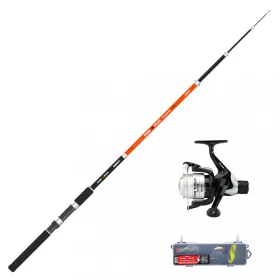   Zestaw: Wędka Sert Kit Fish n Play Telespin 2105 i kołowrotek 201RD