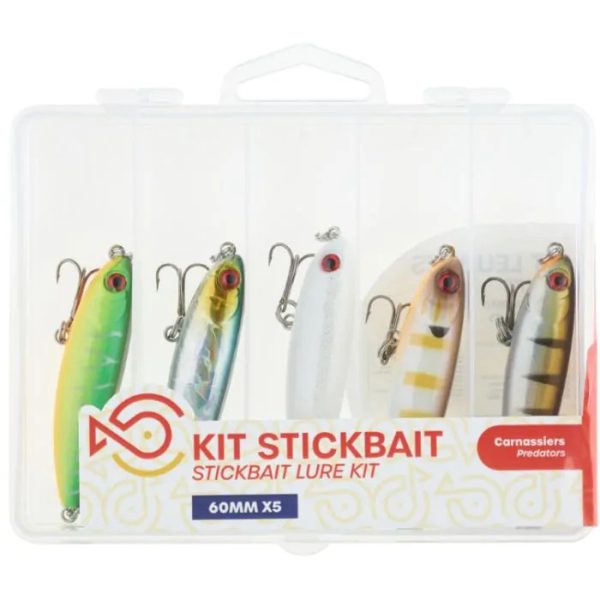 SRT Stickbait Kit 6cm 6gr Zestaw Pływających Woblerów 5 szt.